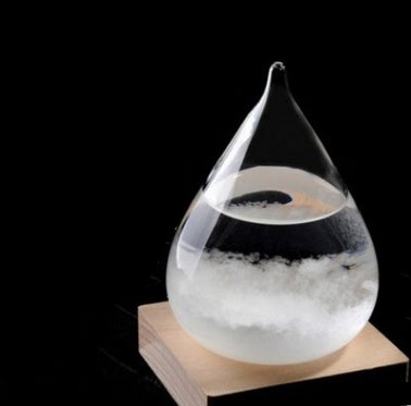 European Style Storm Glass Weather Forecast Bottle