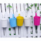 Hanging Flower Pots Garden Pots and Planters Hanger Outdoor Holder Basket for Wall Decoration Garden