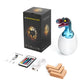 Touch Sensor Night Light LED 3&16 Colors Pat Dinosaur Egg Bedside Lamp Remote Control Nightlight Toy Rechargeable Table Lamp