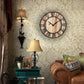Retro wall clock creative metal decorative wall clock
