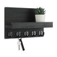 Wall-mounted Key Wooden Mail Storage Mailbox Organizer